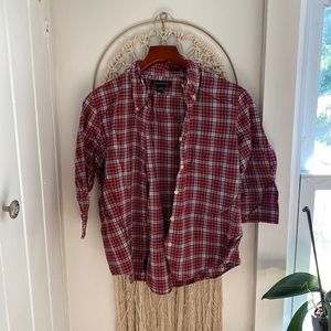 Abercrombie & Fitch Vintage Button Down 3/4 Sleeve Size M